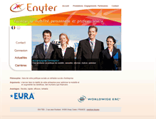 Tablet Screenshot of enyter.com